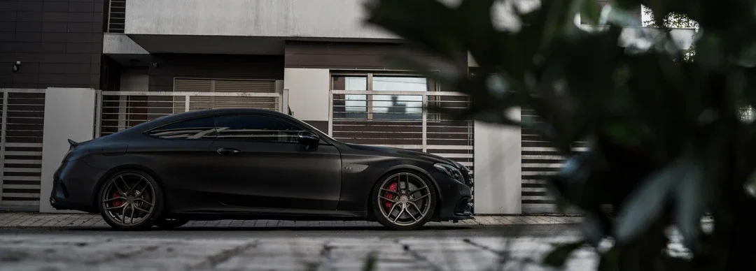 Mercedes C63s AMG on FlowForged ZP2.1 | Deep Concave in Matte Carbon Bronze - Image 4