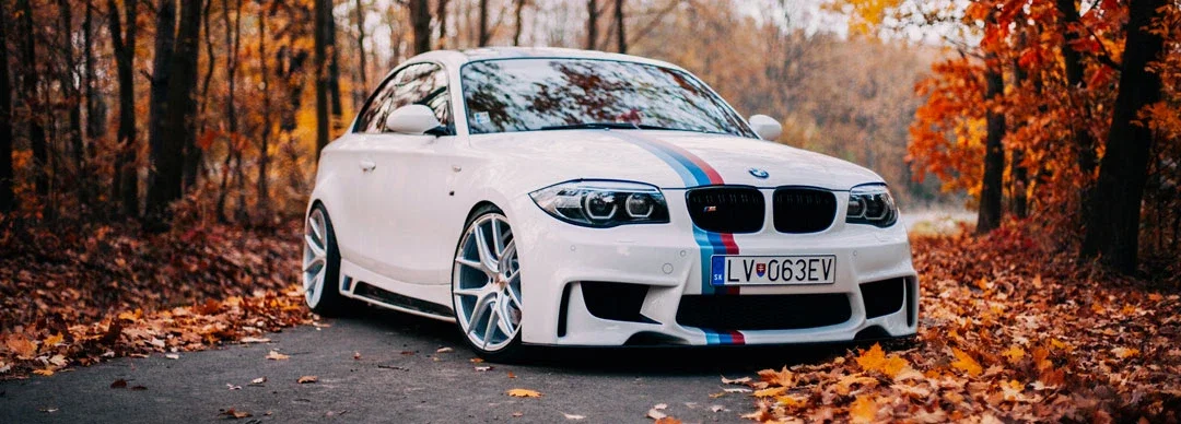 BMW E82 1er Coupé on ZP.NINE | Deep Concave in Sparkling Silver - Image 2