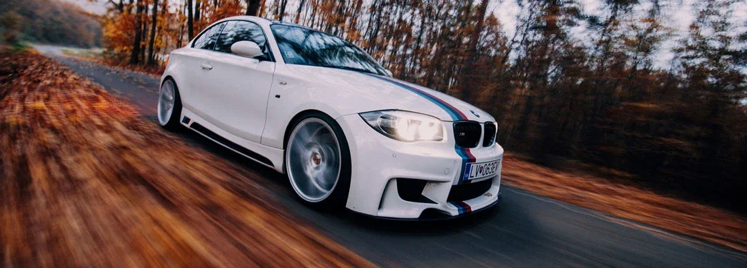 BMW E82 1er Coupé on ZP.NINE | Deep Concave in Sparkling Silver - Image 3