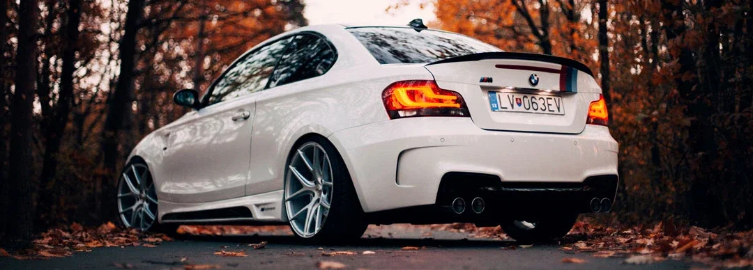 BMW E82 1er Coupé on ZP.NINE | Deep Concave in Sparkling Silver - Image 4