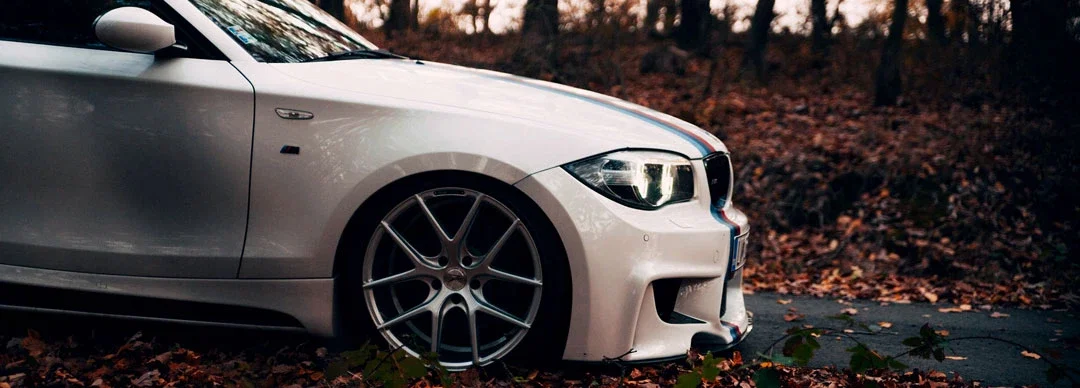 BMW E82 1er Coupé on ZP.NINE | Deep Concave in Sparkling Silver - Image 5