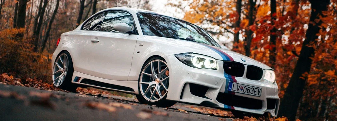 BMW E82 1er Coupé on ZP.NINE | Deep Concave in Sparkling Silver - Image 6