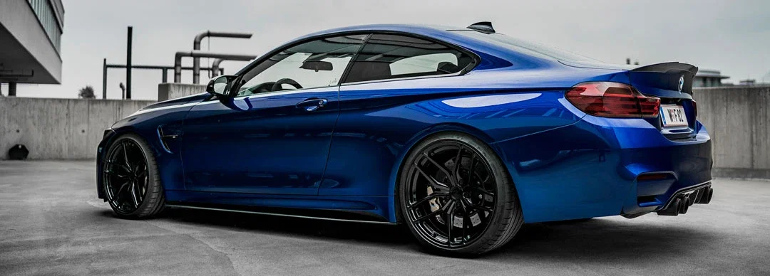 BMW F82 M4 on FlowForged | ZP2.1 Deep Concave in GLOSS BLACK - Image 4