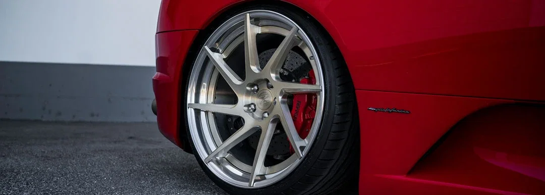 FERRARI F430 | ZP.FORGED 3 Deep Concave in Royal Gold / Polished Lip - Image 2