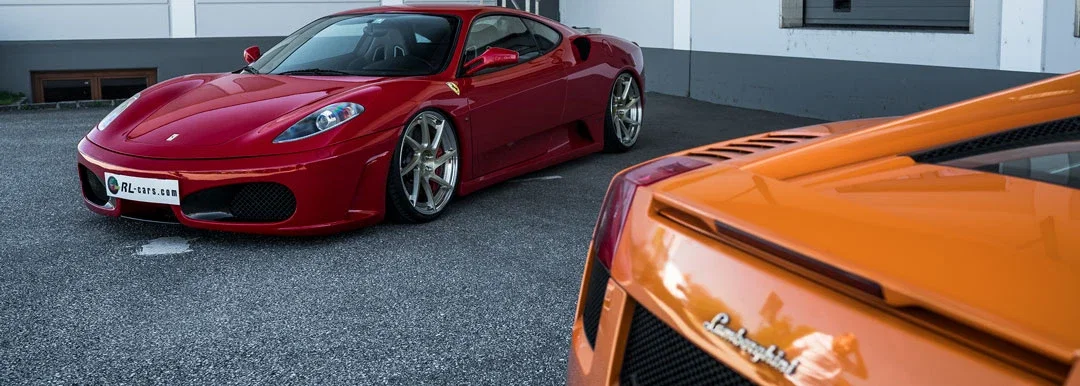 FERRARI F430 | ZP.FORGED 3 Deep Concave in Royal Gold / Polished Lip - Image 24