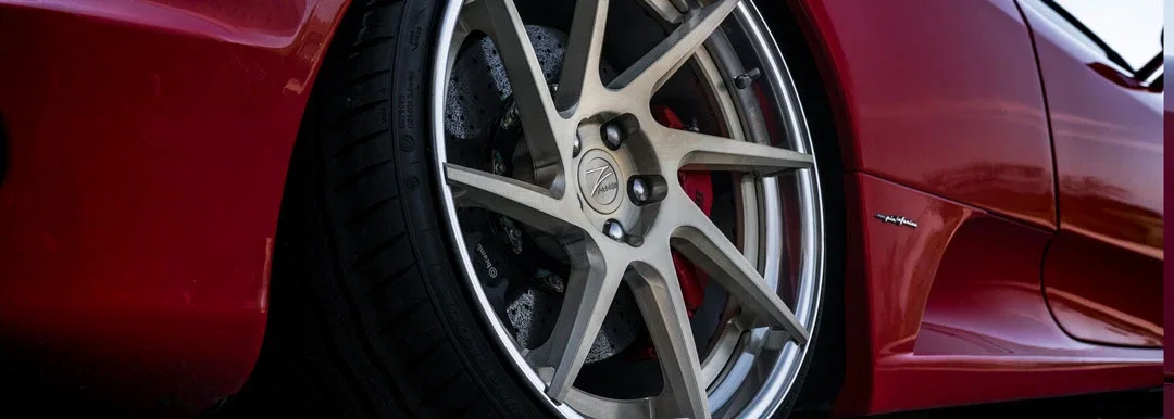 FERRARI F430 | ZP.FORGED 3 Deep Concave in Royal Gold / Polished Lip - Image 6